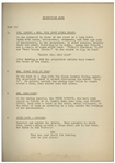 Moe Howard's 30pp. Script Dated May 1940 for The Three Stooges Film ''No Census, No Feeling'' -- Slight Dampstaining, Else Very Good